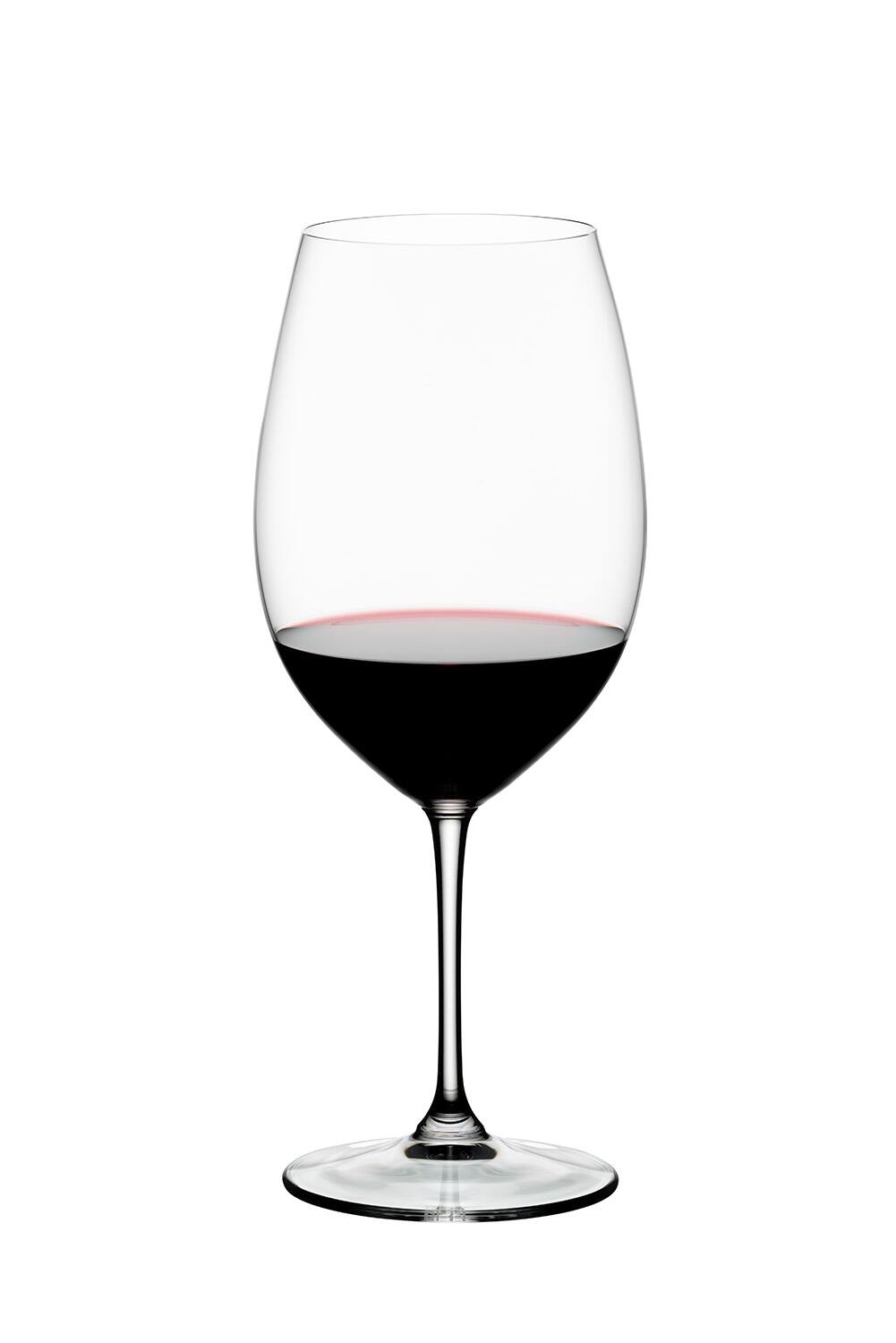 Front. Riedel - Vinum Bordeaux Grand Cru Wine Glass, Set of 2 - Clear.