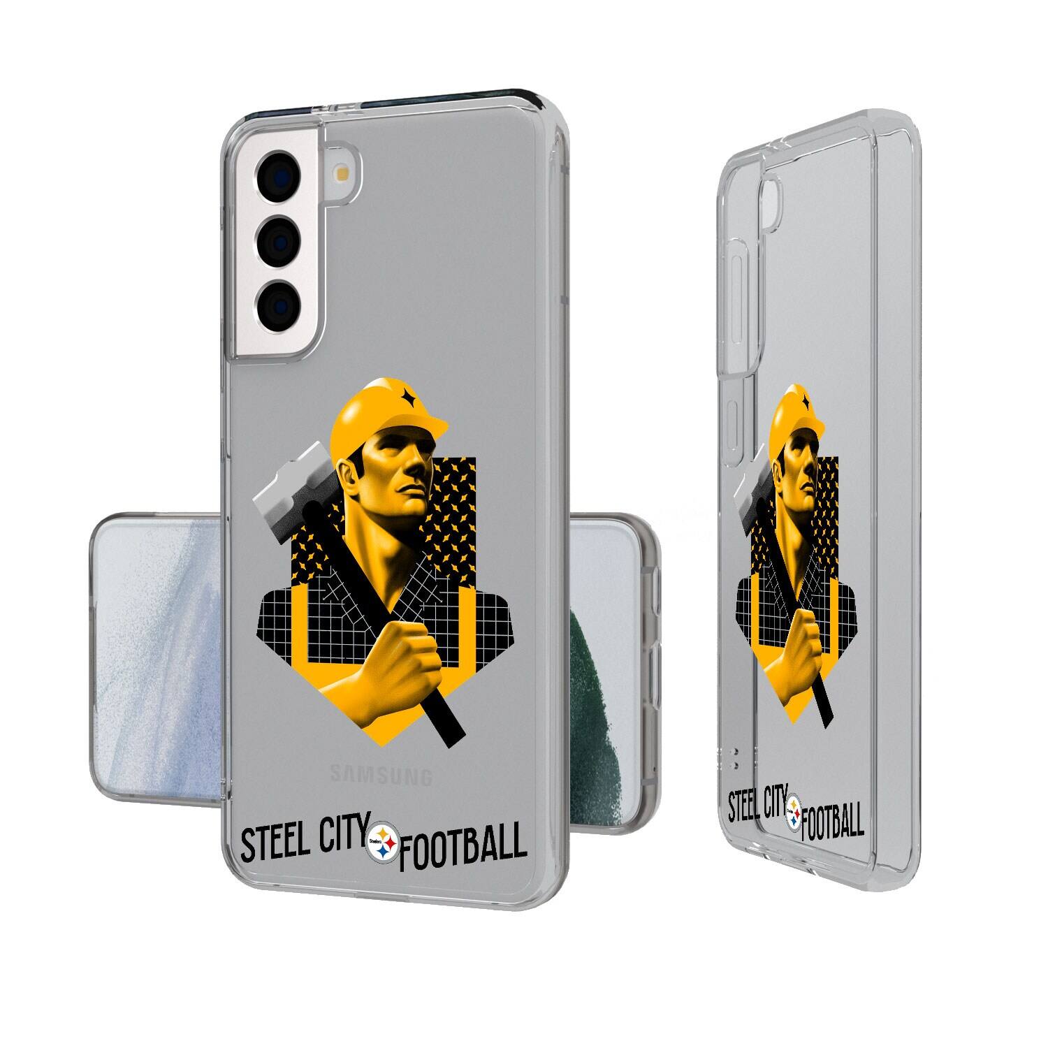 Keyscaper - NFL - Pittsburgh Steelers Galaxy Clear Case - S24 - Multicolor price history on PriceWatchPro
