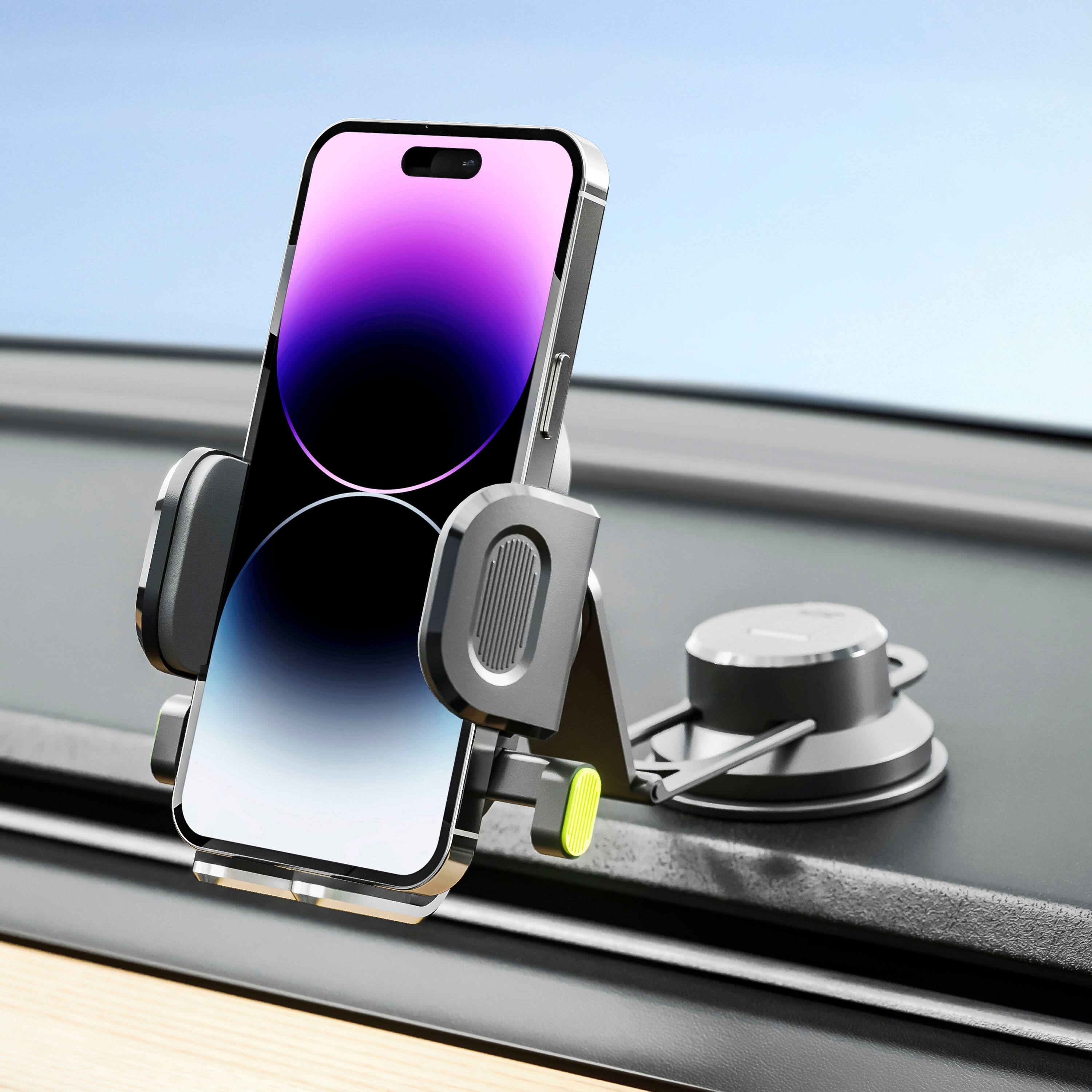 Alt View 18. Bracketron - OneClick Universal Dash, Display & Vent Mount - Black.