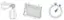 Alt View 12. Deco TV Frames - Alloy Scoop Bezel for Samsung The Frame and Frame Pro TV - 55" - Anodized Black.