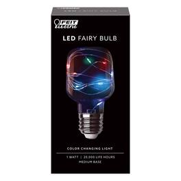 FEIT ELECTRIC - Feit Cylinder E26 (Medium) LED Bulb Multi-Colored 1 Watt Equivalence 1 pk