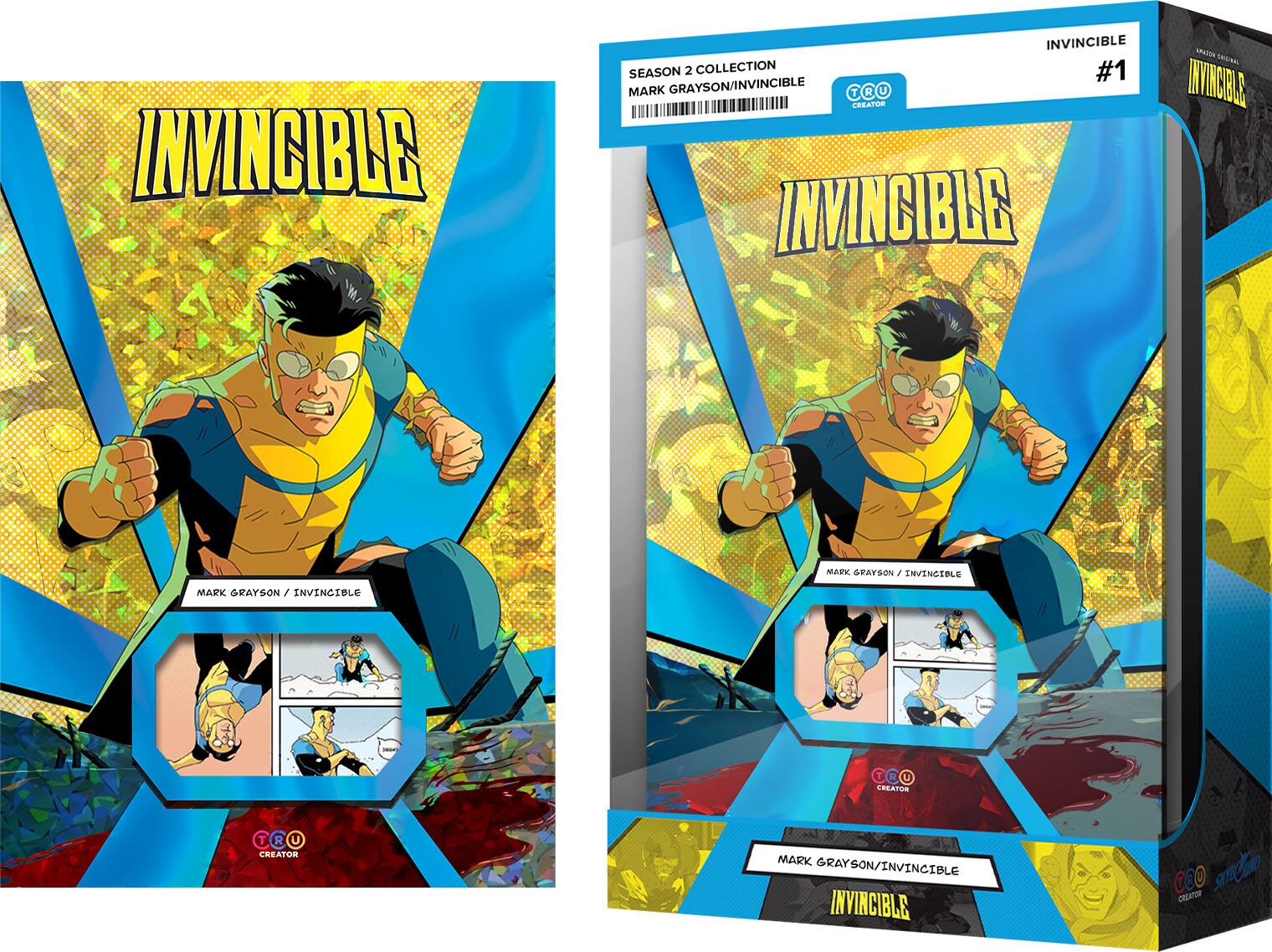 INVINCIBLE  
INVINCIBLE SEASON 2 COLLECTION #1  
MARK GRAYSON / INVINCIBLE  
T R U CREATOR  
INVINCIBLE  
MARK GRAYSON / INVINCIBLE  
MARK GRAYSON ON / INVINCIBLE /  
GRO CREATOR  
T R U CREATOR  
MARK GRAYSON / INVINCIBLE  
INVINCIBLE  
CCO SKYECUNO CREATOR