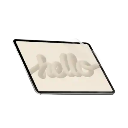 Front. Paperlike - 2.1 Screen Protector 2-Pack for Apple iPad Pro (M5/M4) 13" (2024-2025) and Apple iPad Air (M2/M3) 13" (2024-2025) - Clear.