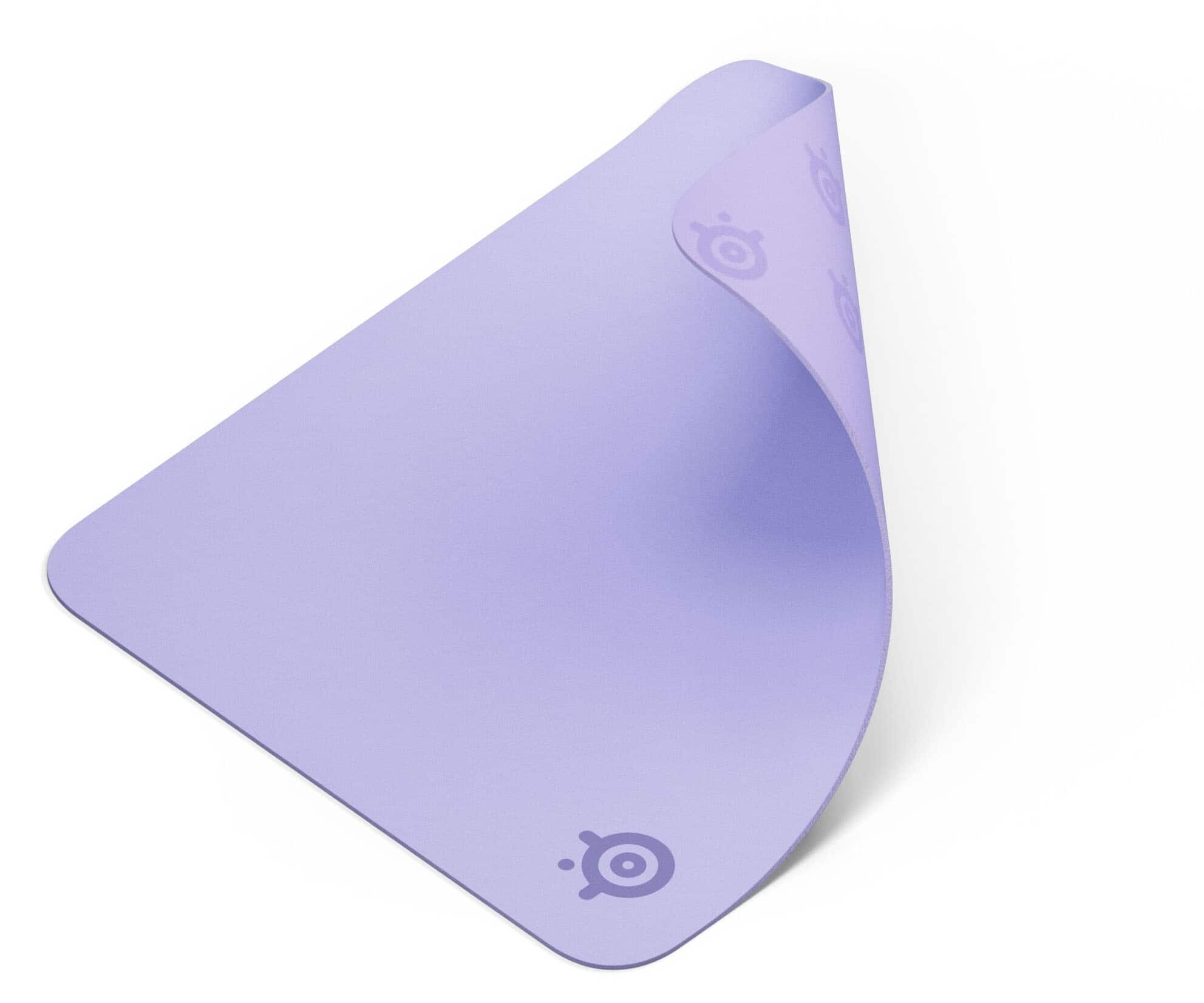 Alt View 6. SteelSeries - QcK Cloth Gaming Mouse Pad (Medium) - Lavender.