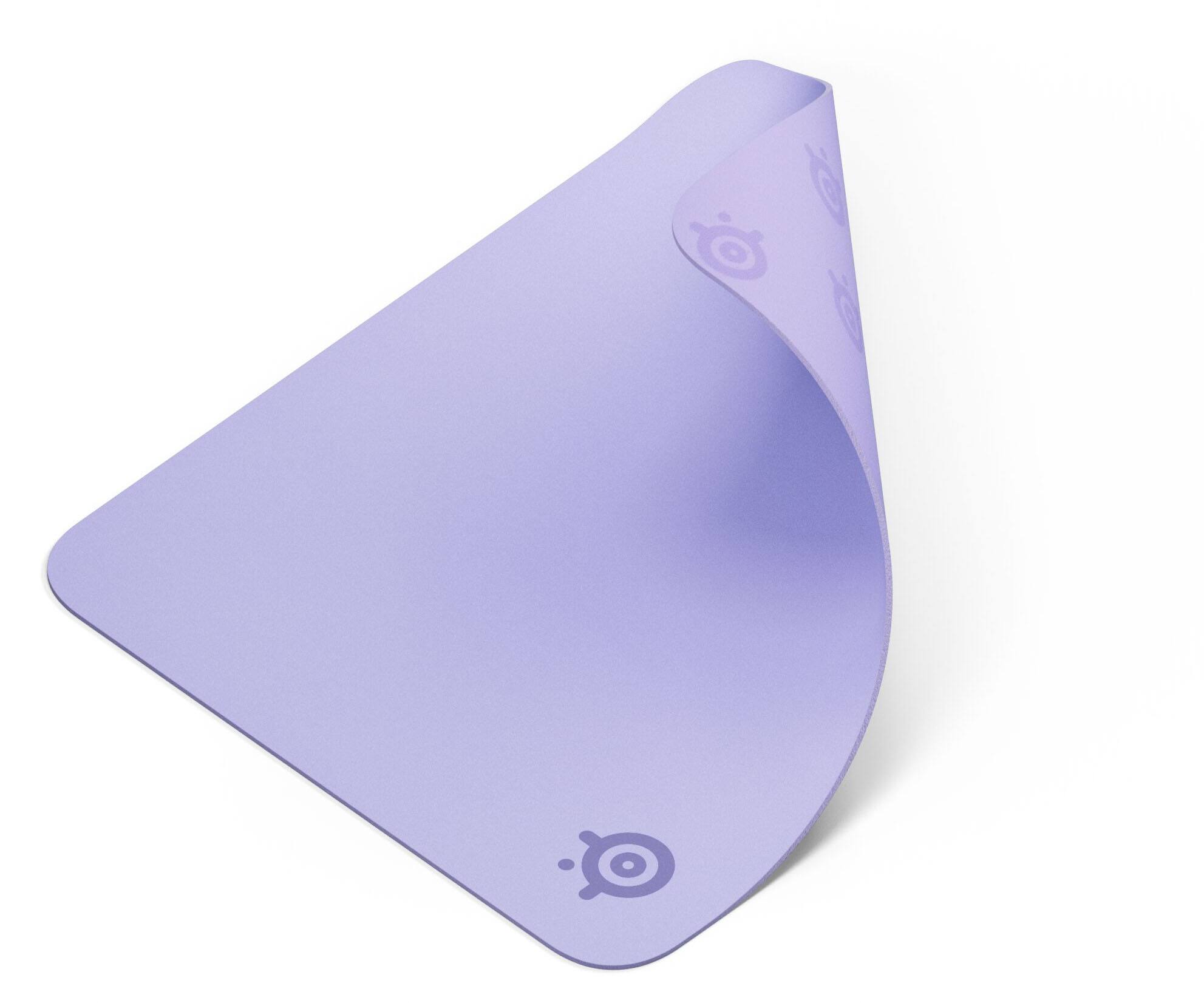 Alt View 6. SteelSeries - QcK Cloth Gaming Mouse Pad (Medium) - Lavender.