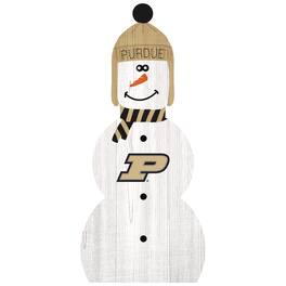 Fan Creations - Purdue Boilermakers 31'' Snowman Leaner - White