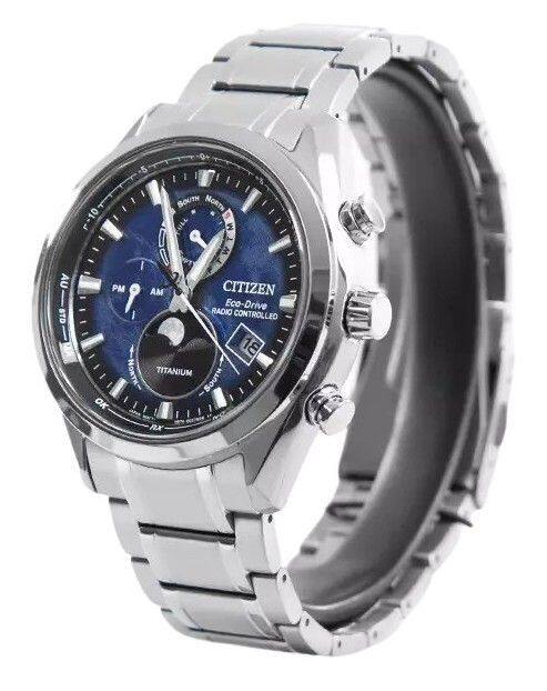 0+ AU STD SOUTH NORTH --10 FULL M 1 i I TW M PM AM CITIZEN Eco-Drive RADIO CONTROLLED 18 NORTH TITANIUM SOUTH - OK RX