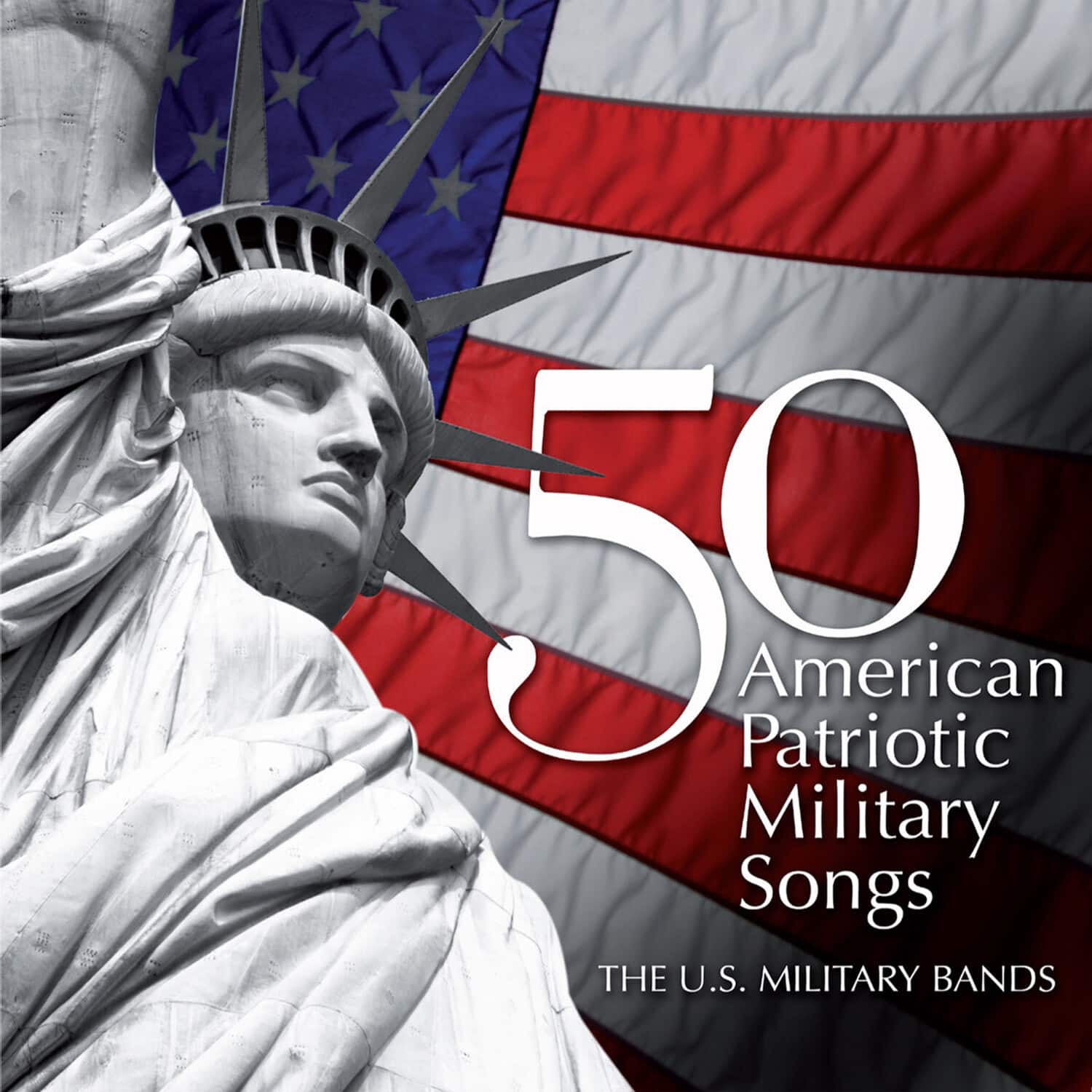 U.S. Military Bands - 50 American Patriotic Military Songs / Various  - VINYL LP