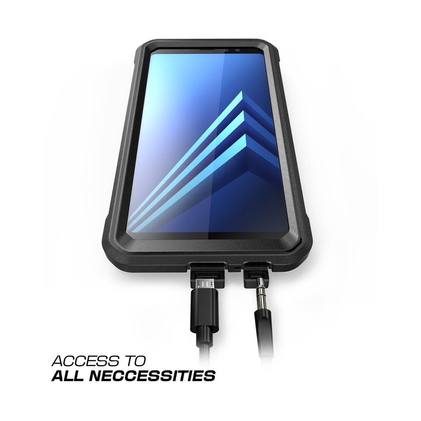 SUPCASE Unicorn Beetle Pro Rugged Case for Galaxy A8 Plus – Full