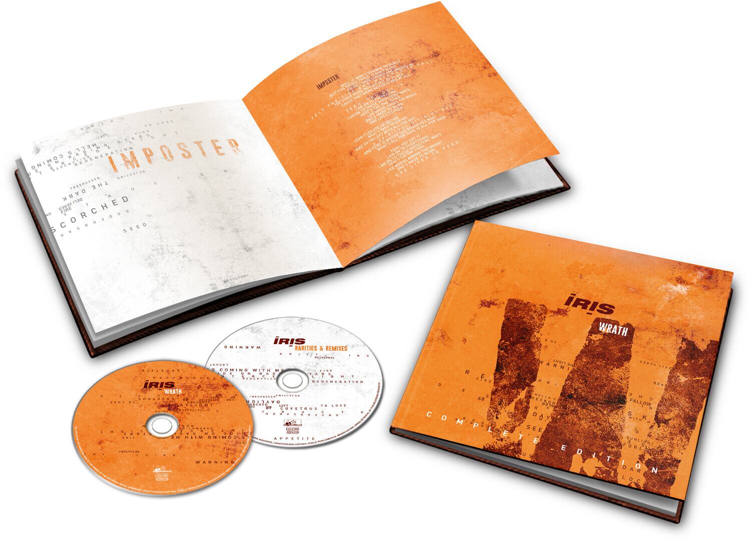 Iris - Wrath   - COMPACT DISCS [CD]