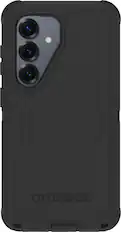 Front. OtterBox - Defender Series Pro Hard Shell for Samsung Galaxy S26 - Black.