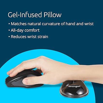 Gel-Infused Pillow

- Matches natural curvature of hand and wrist
- All-day comfort
- Reduces wrist strain

Kensington