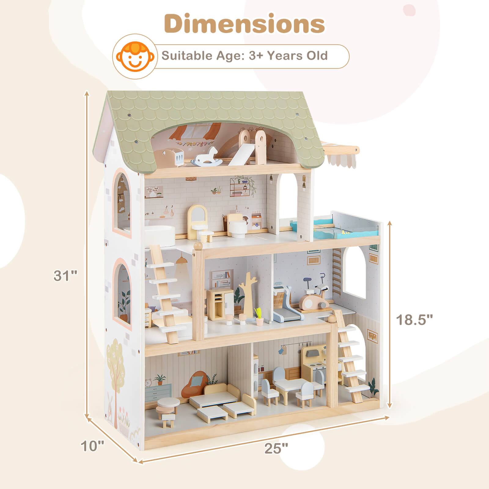Dimensions  
Suitable Age: 3+ Years Old  
E 31"  
T P F 18.5" 10" 25"