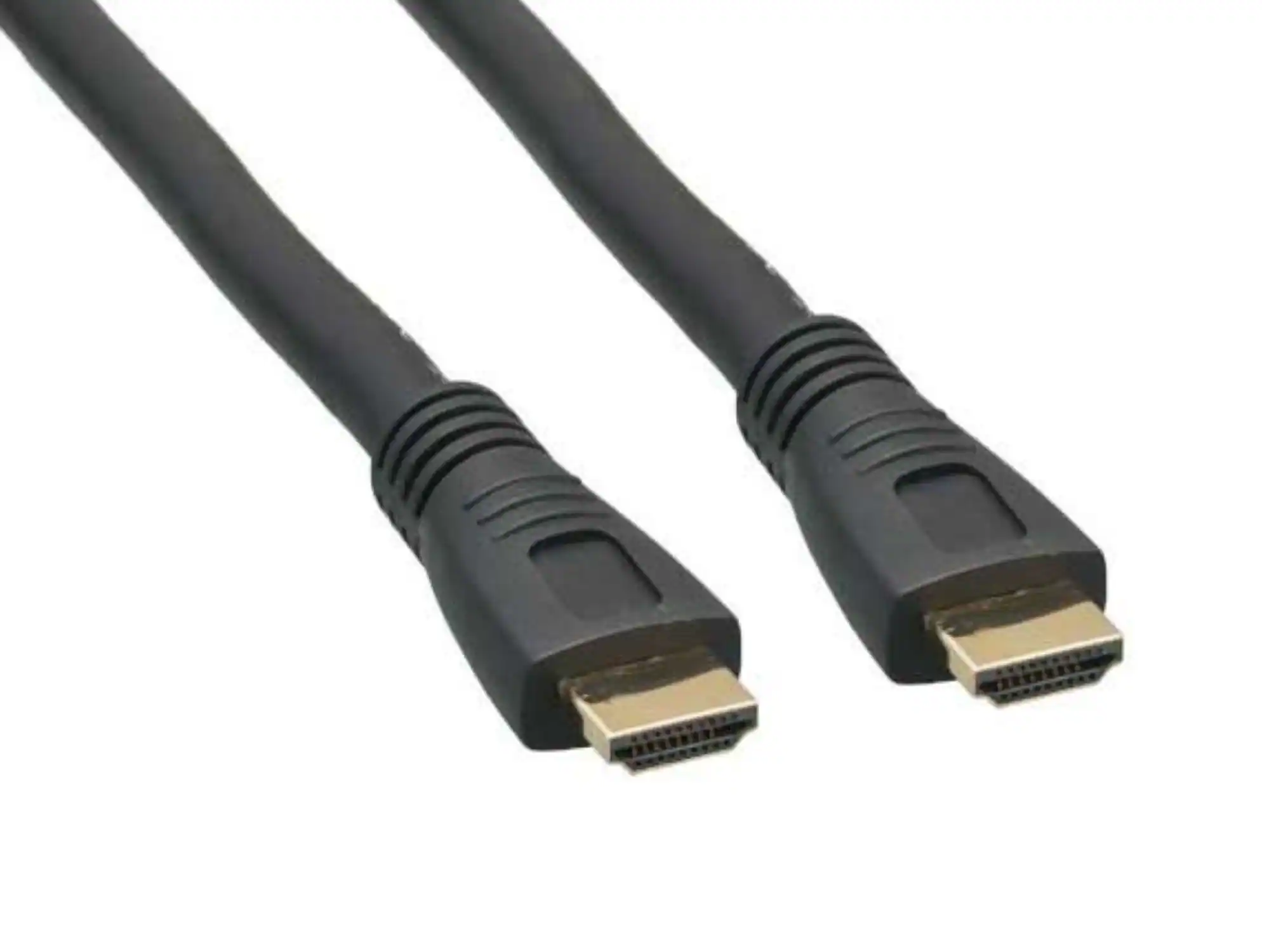 Front. Sanoxy - Sanoxy 35ft Plenum-Rated (CMP) HDMI Cable with Ethernet - Safe & Reliable for In-Wall Installations - Black.