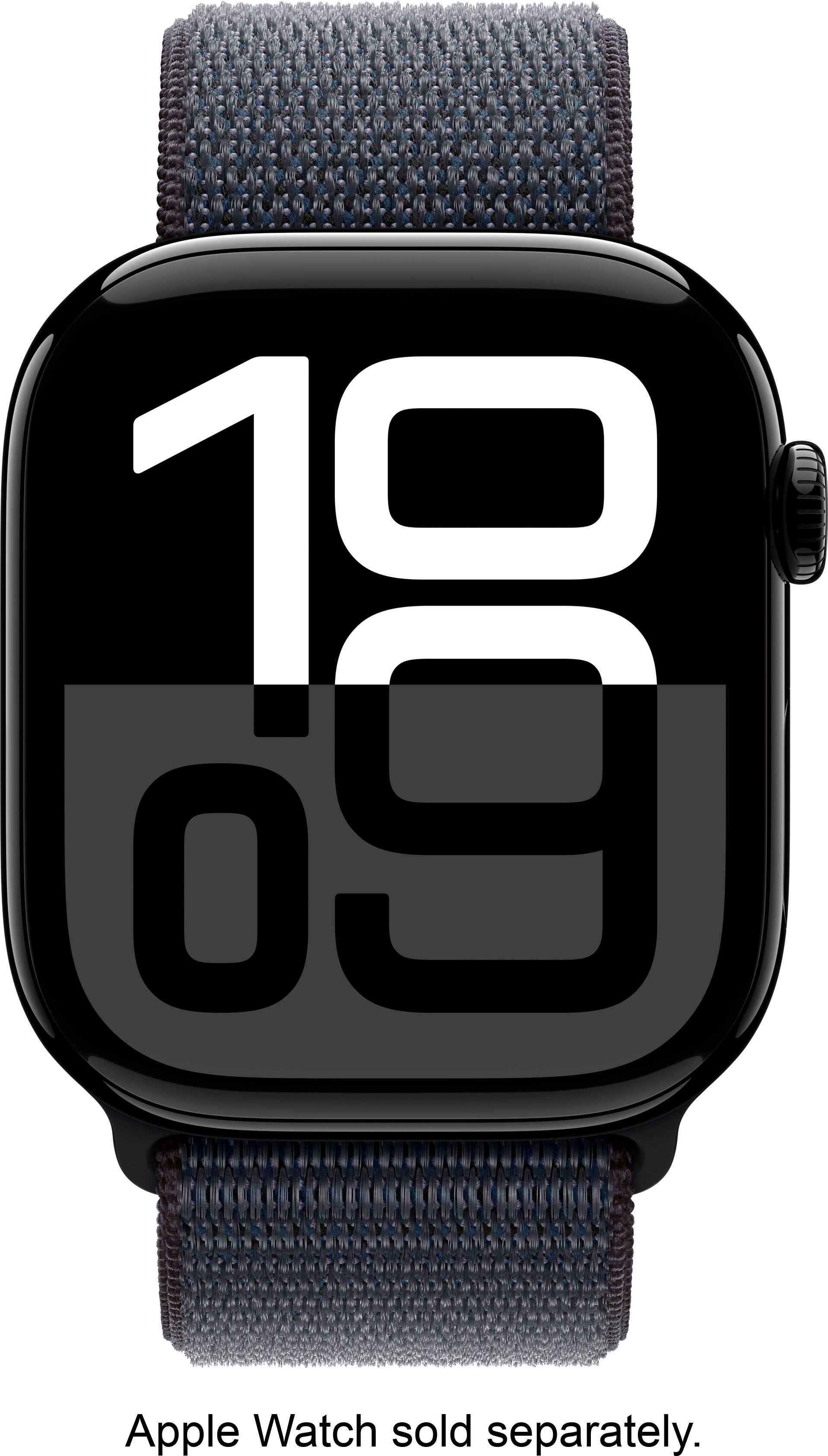 The text on the image reads "1 Apple Watch sold separately."