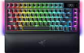 Razer - BlackWidow V4 Pro 75% Wireless Mechanical Orange Switch Gaming Keyboard with Hot-Swappable Design - Black
