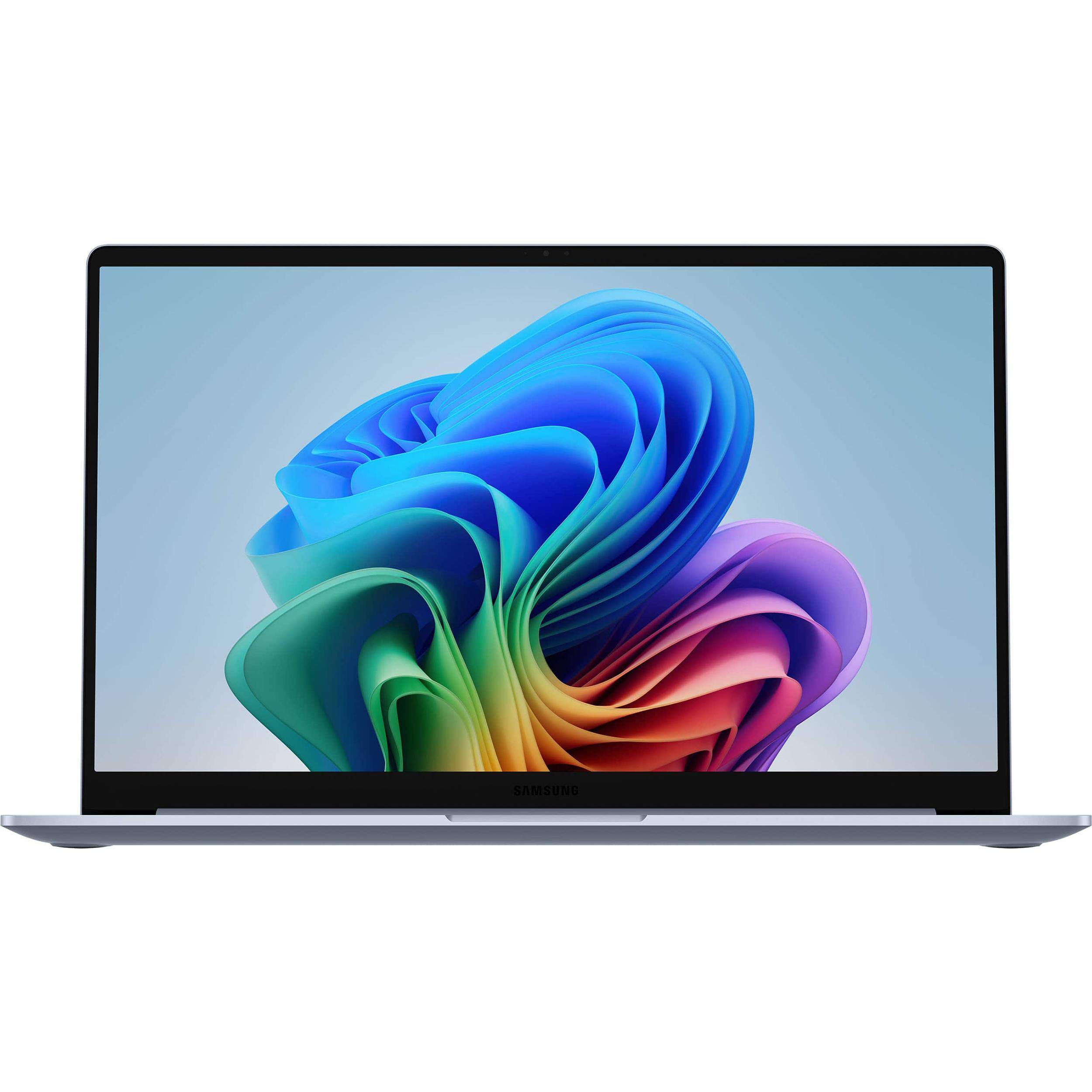 Alt View 2. Samsung - Samsung Galaxy Book4 Edge 15.6" FHD Laptop,Snapdragon X X1-26-100,16GB RAM,512GB UFS+1TB Dock Set,Wi-Fi 7,Win11 Pro,Blue - Blue.