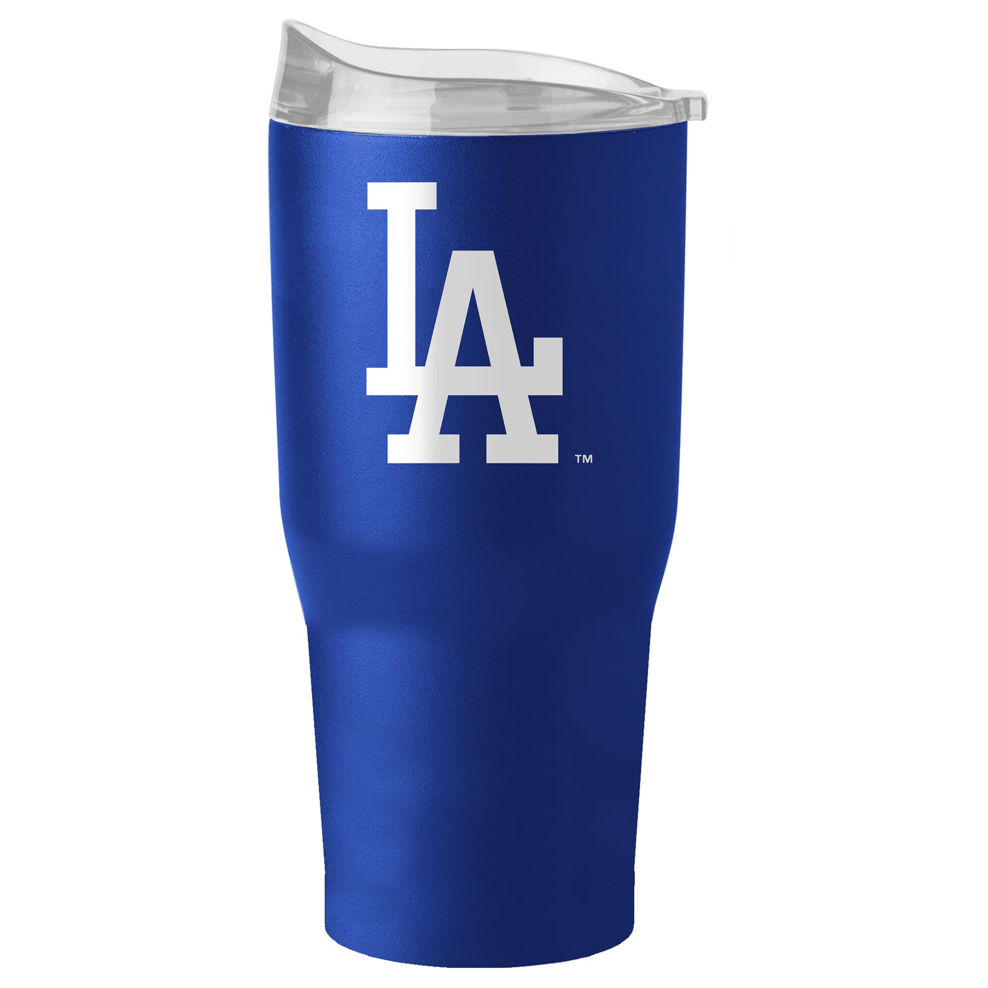 Front. Logo Brands - Los Angeles Dodgers 30oz. Flipside Powder Coat Tumbler - Multicolor.
