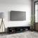 Alt View 24. CorLiving - Cole Collection TV Stand with Open Cabinets for Most TVs up to 85" - Dark Gray.