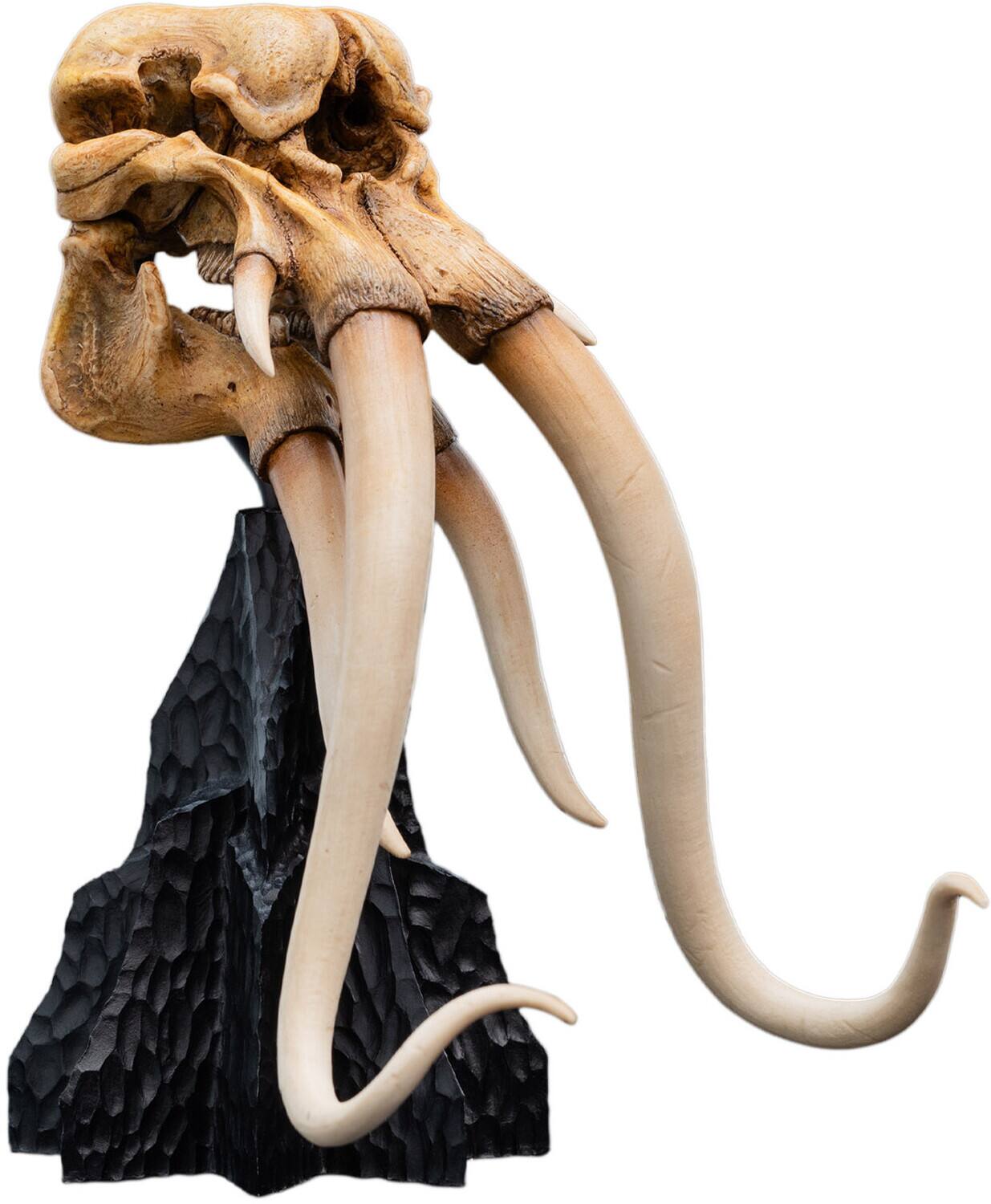 Alt View 1. Weta Workshop - WETA Workshop Polystone - The Lord of the Rings Trilogy - Skull of a Mumak Miniature Statue   - COLLECTIBLES - Multicolor.