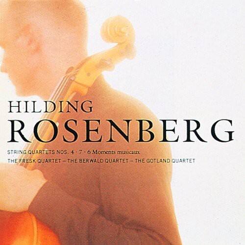 Hilding Rosenberg - String Quartets 4 & 7   - COMPACT DISCS [CD]