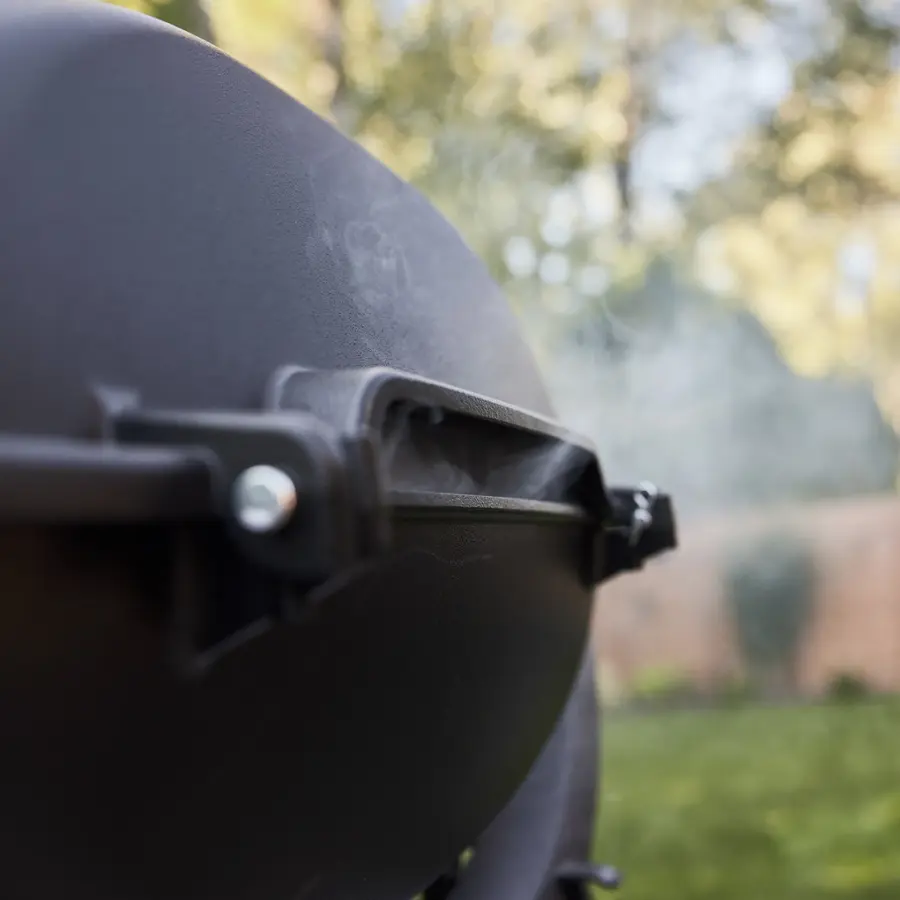 Alt View 17. Weber - Q 2800N+ liquid Propane Gas Grill - Mindnight Black.