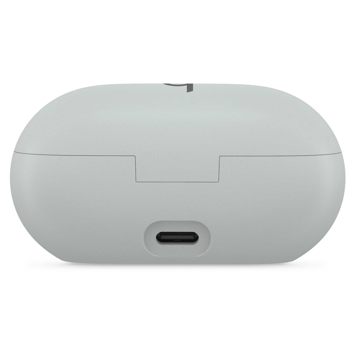 Back. Beats - Beats - Solo Buds True Wireless Earbuds + Power Adapter - Gray.