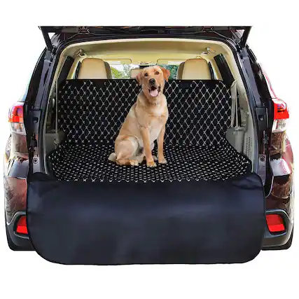 Front. Pawple - SUV Cargo Liner Cover for SUVs and Cars, Waterproof, Non Slip Backing - Universal Fit.