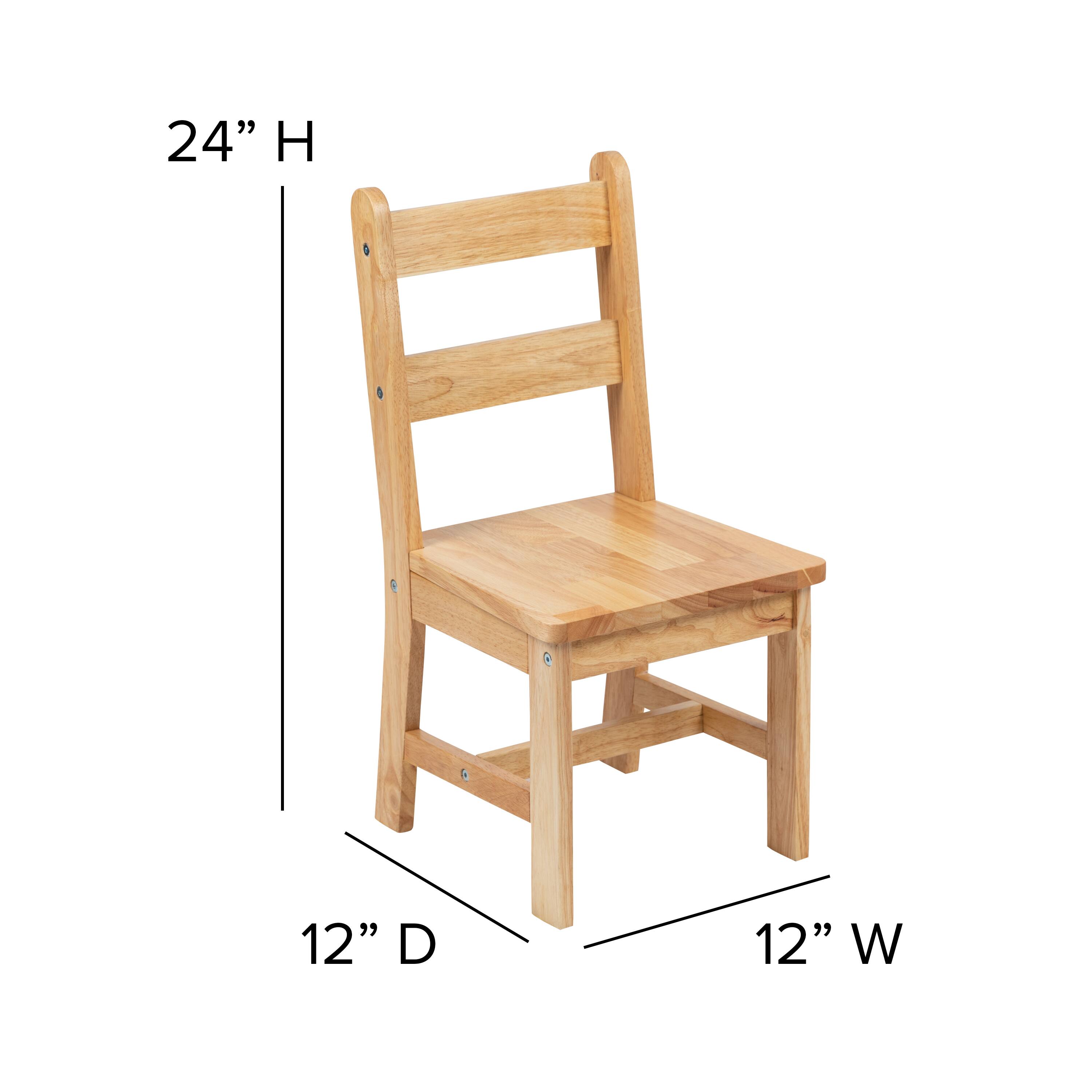 24" H  
12" D  
12" W
