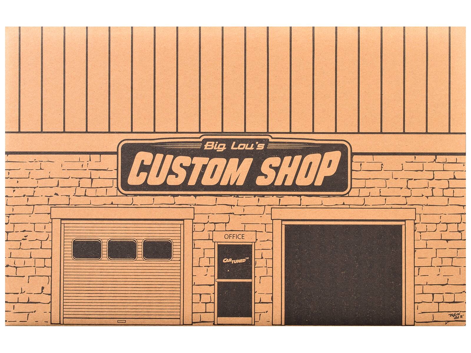 Big Lou's CUSTOM SHOP OFFICE CAR-TUNED