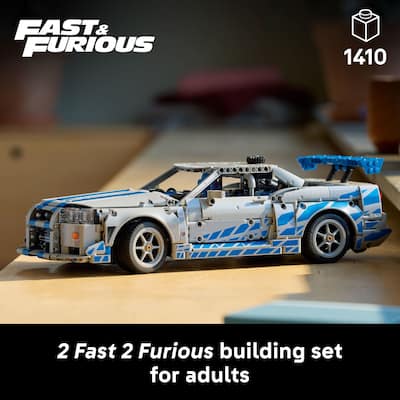 LEGO Technic 2 Fast 2 Furious Nissan Skyline GT R (R34) Car 42210 LEGO Technic 2 Fast 2 Furious Nissan Skyline GT R (R34) Car 42210