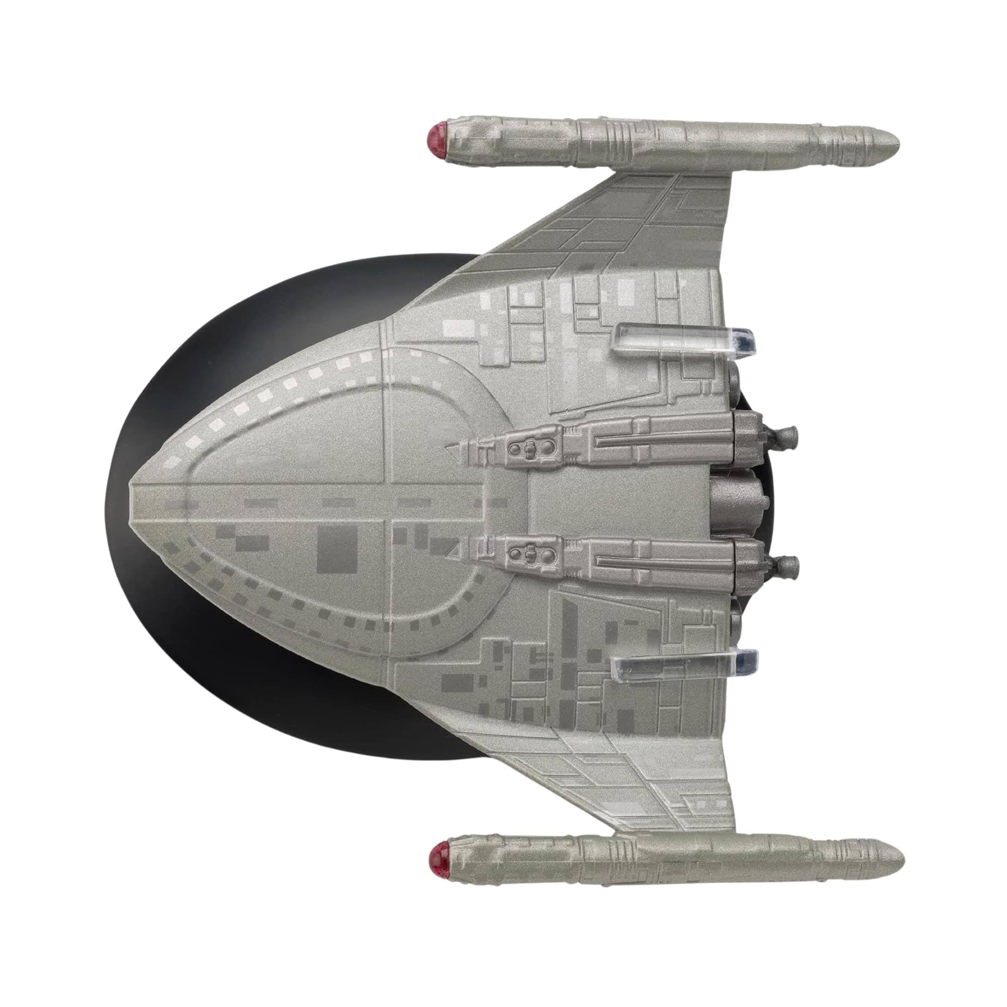 Alt View 6. Eaglemoss - Eaglemoss Star Trek Starship Replica | Starfleet Emmette - Grey.
