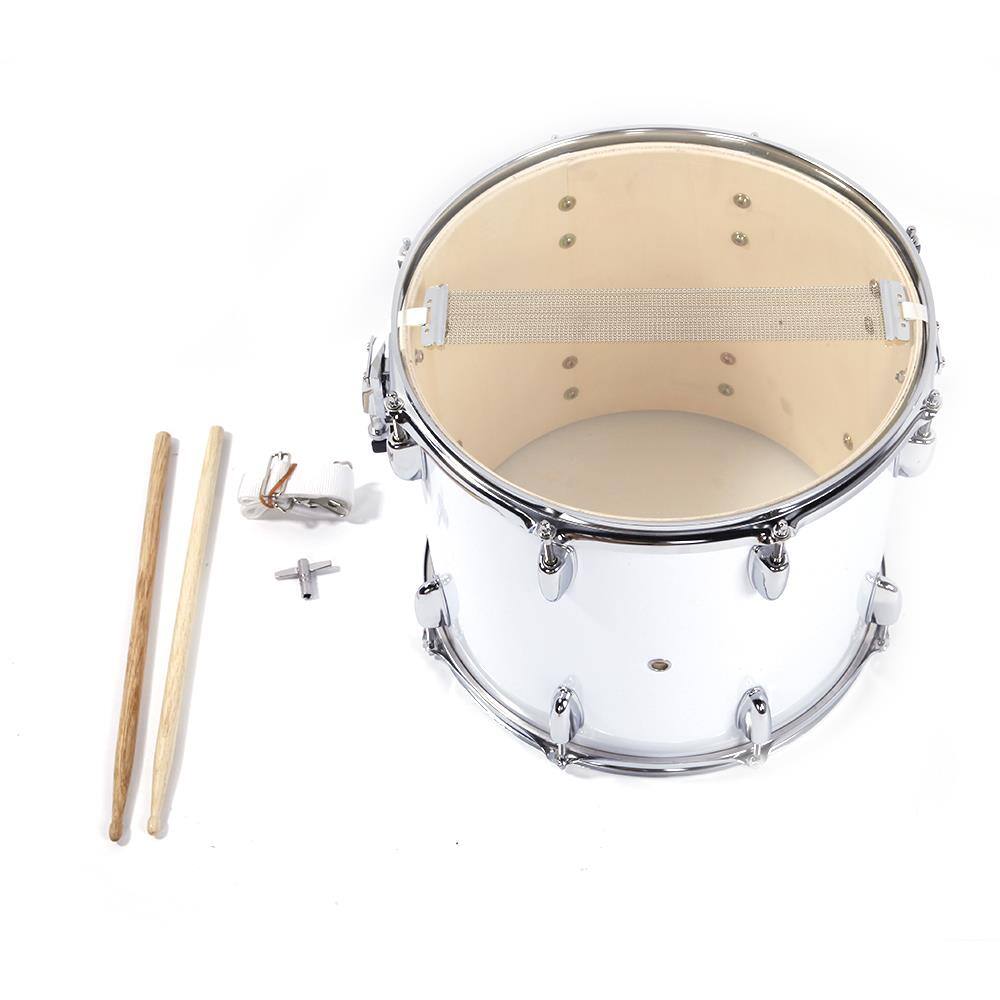 Alt View 4. Winado - Stainless Steel Wood Marching Snare Drum Drumstick Percussion Key 14 x10 inches.