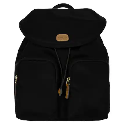 Front. Bric's - Bric's X-travel City Backpack Piccolo - Black.