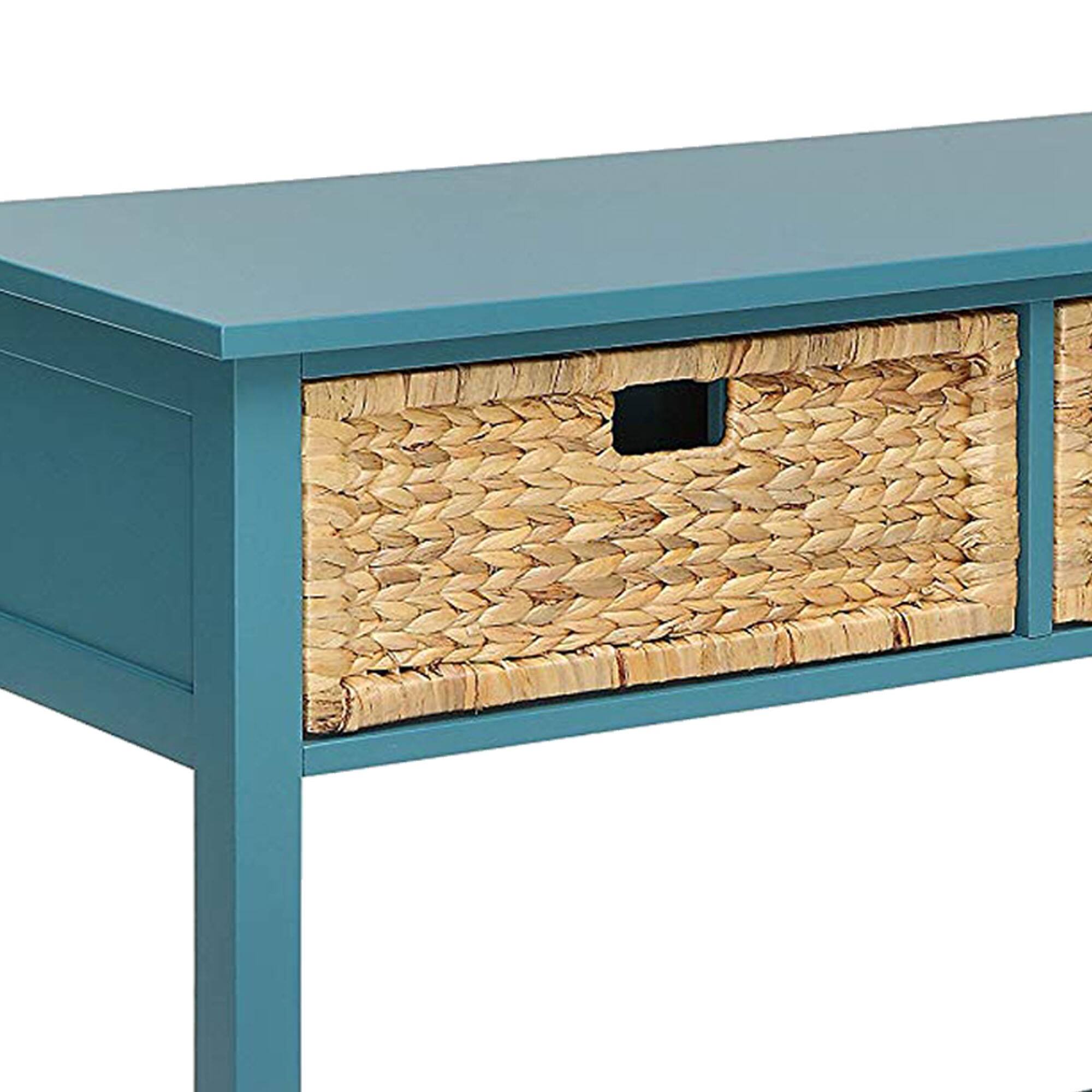 Alt View 2. Manhattan Lane - Flavius Console Table with 2 Drawers - Blue.