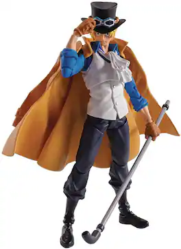 Bandai - Tamashii Nations - One Piece - S.H.Figuarts - Sabo -Revolutionary Army Chief of Staff- Action Figure - Collectibles - Multicolor
