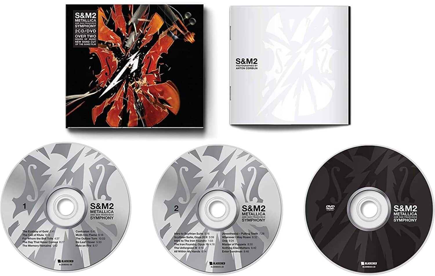 Metallica - S&M2     2CD / DVD  - COMPACT DISCS