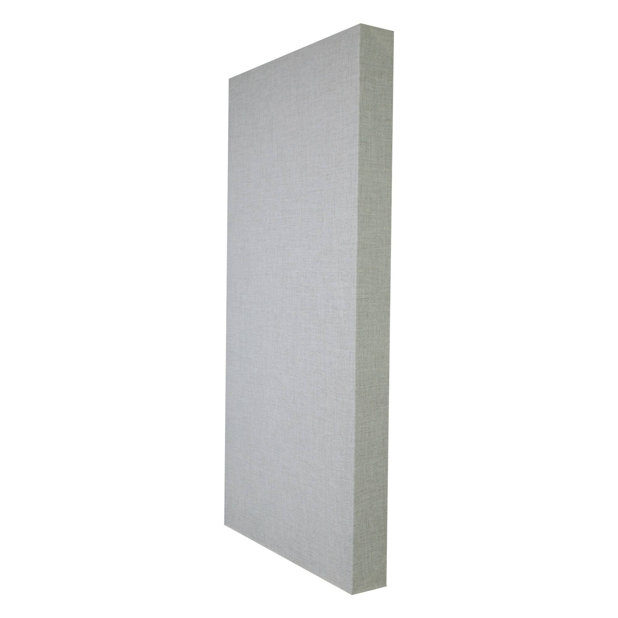 Back. ATS Acoustics - Bass Trap Acoustic Panel with Sona Fabric, Full Range, 24" x 48" x 4" - Platinum.