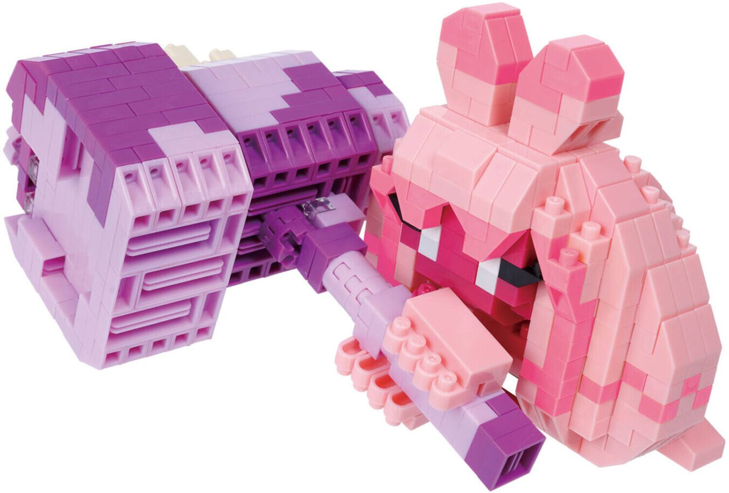 Alt View 1. Bandai - Nanoblock - Pokemon RS Series - Tinkaton Building Kit   - COLLECTIBLES - Multicolor.