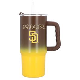 Logo Brands - San Diego Padres 24oz. Ombre Stainless Steel Tumbler - Multicolor