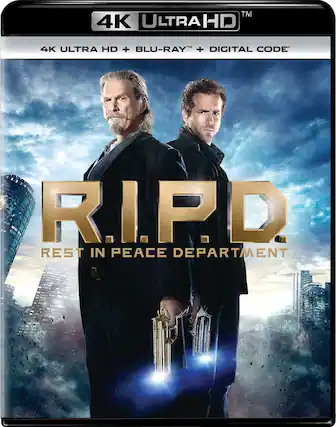 Front. R.I.P.D. - 4K Blu-Ray.