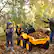 Alt View 2. Acekool - 12V 3 in 1 Kids Ride on Excavator & Tractor with Detachable Trailer, Kids Electric Vehicles with Remote Control, Digger - Yellow.