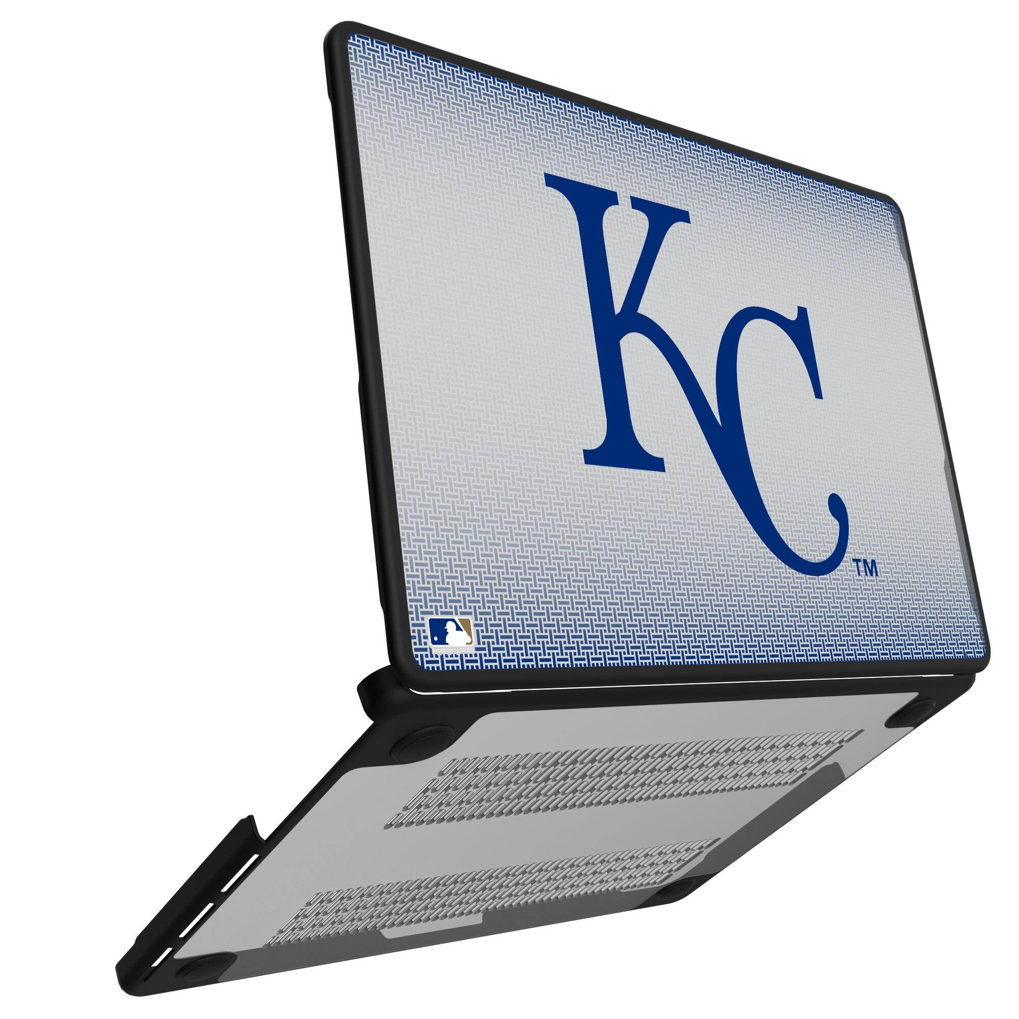 Alt View 1. Keyscaper - Kansas City Royals Linen MacBook Case - Air 13 in - Multicolor.