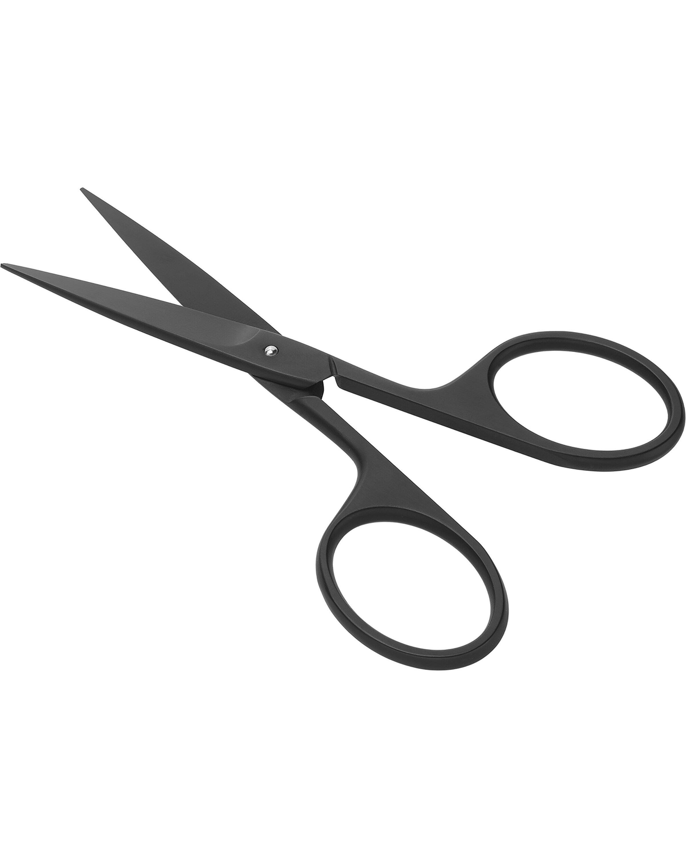 Alt View 2. ZWILLING - ZWILLING Beard Scissors (extended handle width, scratch resistant, straight edge fine tip), Premium, Black, 4.5 in - Black.