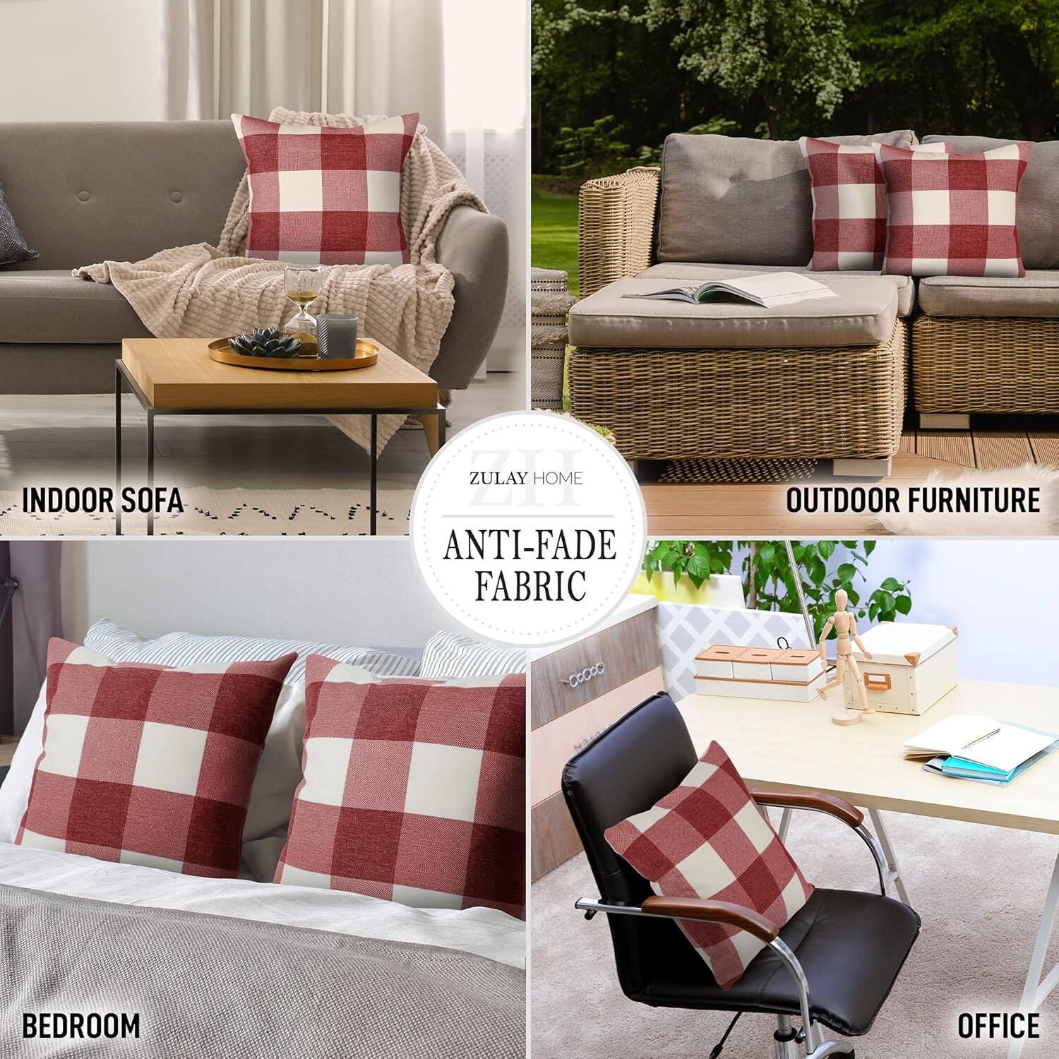 ZULAY HOME

INDOOR SOFA

OUTDOOR FURNITURE

ANTI-FADE FABRIC

BEDROOM

OFFICE