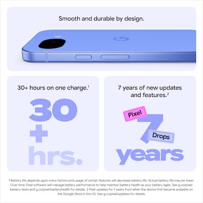 Google Pixel 10a 128GB (Unlocked) Lavender GA09603-US - Best Buy Google Pixel 10a 128GB (Unlocked) Lavender GA09603-US - Best Buy