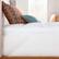 Left. Linenspa Essentials - 3" Queen Down Alternative Mattress Topper - White.