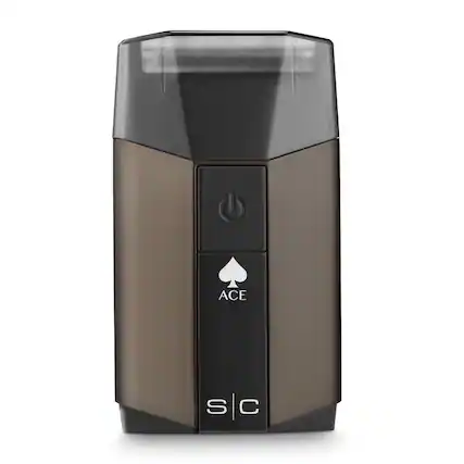 Front. StyleCraft - Ace Single Foil Shaver with Built-in Trimmer - Gunmetal.