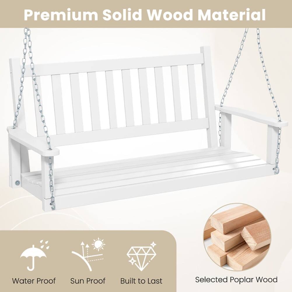 Premium Solid Wood Material

- Water Proof
- Sun Proof
- Built to Last
- Selected Poplar Wood