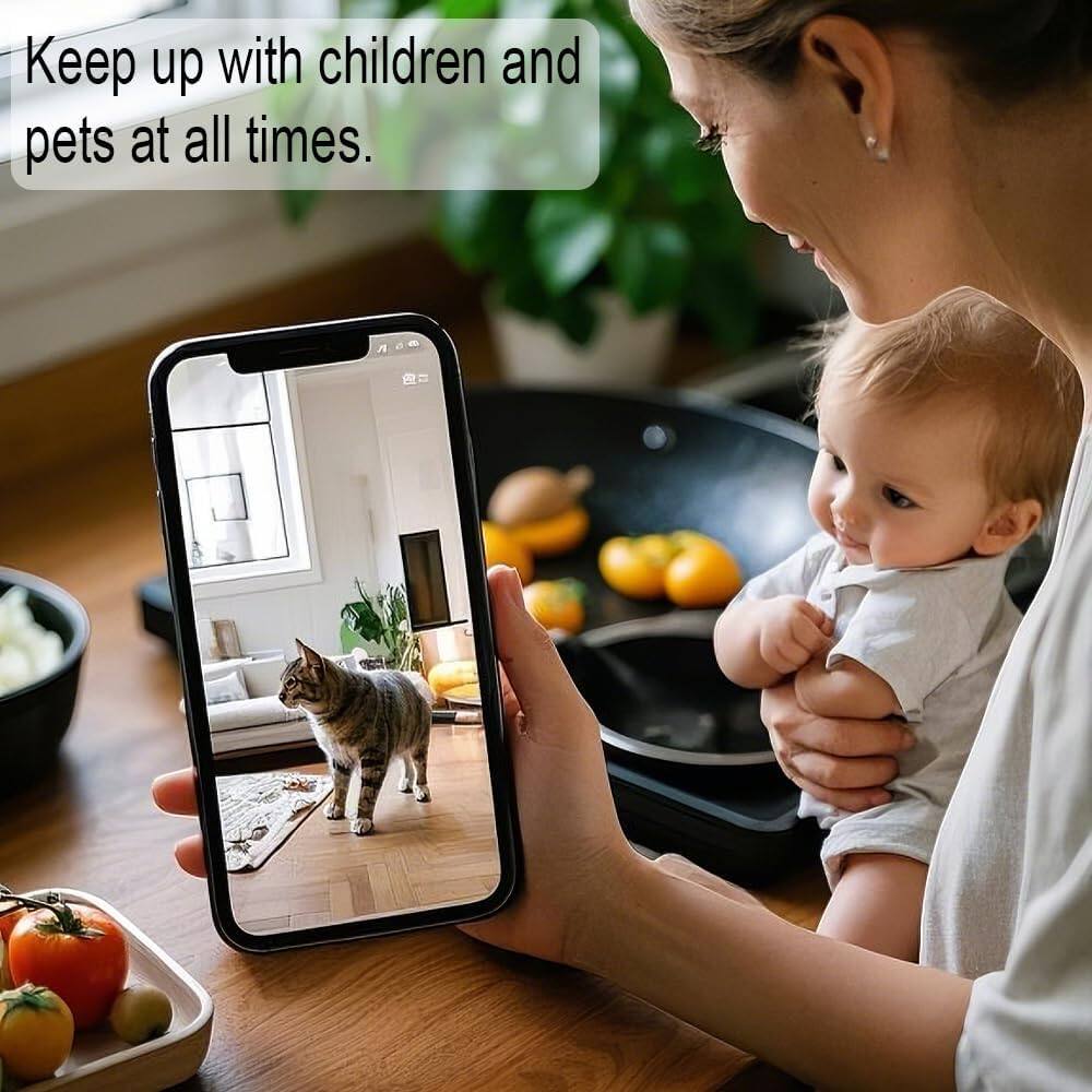Keep up with children and pets at all times.